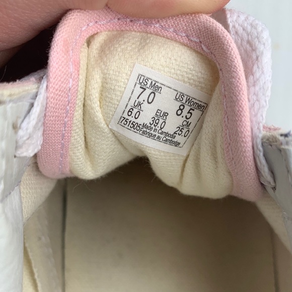 Blue and Pink Vans size 8 - Picture 4 of 7